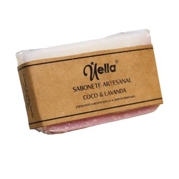 Sabonete Uella Artesanal Coco & Lavanda 100g