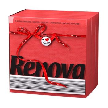 Guardanapos Renova Red, 70 un
