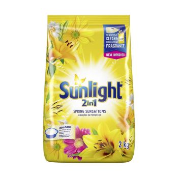 Detergente em Pó Sunlight Spring Sensations, 2 kg