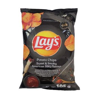 Chips Lays American BBQ, 105 g