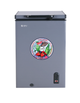 Congelador SPJ 100L Chest Freezer CFSLV-130C043, Cinza