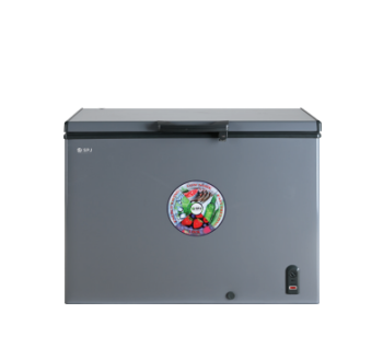 Congelador SPJ 320L Chest Freezer CFSVT-395C031, Cinza