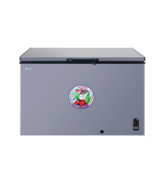 Congelador SPJ 390L Chest Freezer CFSVT-495C033, Cinzento