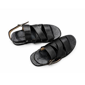 Sandálias Sandaze Zeus, Preto