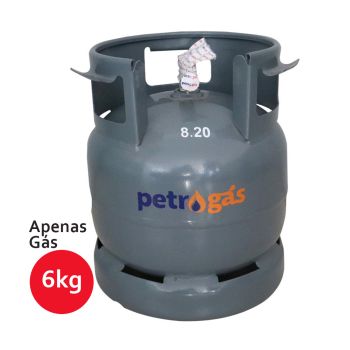 Gás De Cozinha Petrogás, 6 kg