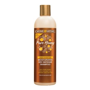 Shampoo Hidratante Creme of Nature Pure Honey Dry Defense para Cabelo Seco e Desidratado, 355ml