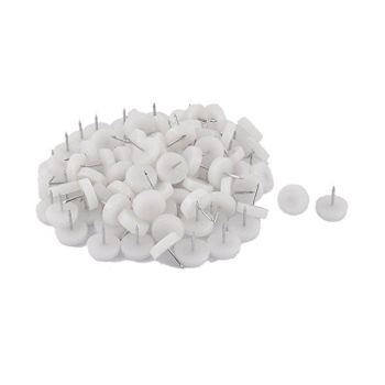 Nivelador Com Prego Branco 10 Un,15x5mm 