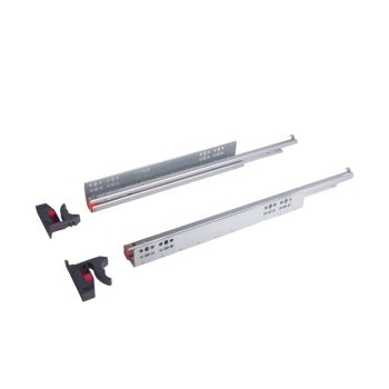 Corrediças Embutidas Push to Open, 450mm