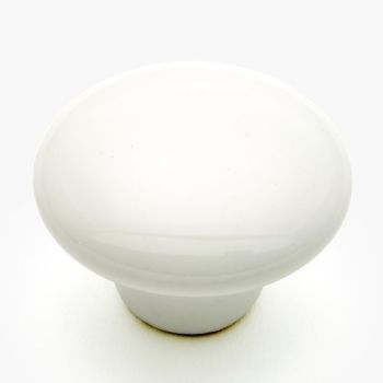 Puxador Cilíndrico Cerâmico Para Móveis, 38 mm