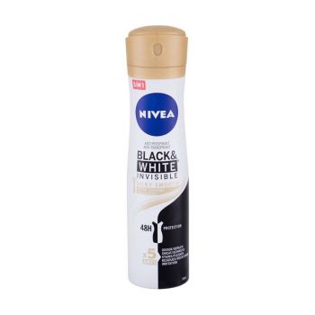 Spray Anti Transpirante Nivea Black & White Invisible Silky Smooth, 150 ml