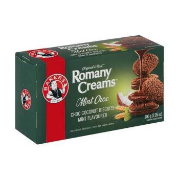 Bolachas Bakers Romany Creams Menta, 200 g