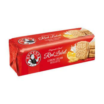 Bolachas Bakers Red Label Limão, 200 g