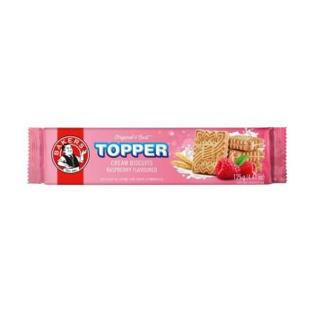 Bolacha Bakers Topper Morango, 125 g