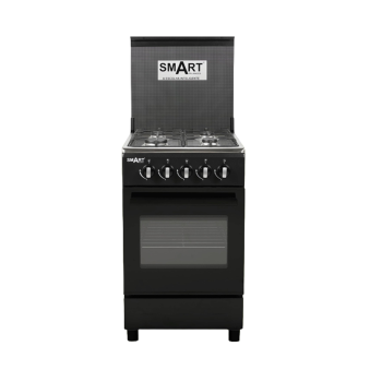 Fogão SMART 4 Bocas e Forno a Gás 50x50, Inox