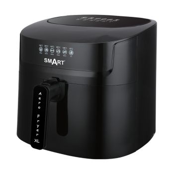 Fritadeira Sem Óleo SMART Air Fryer 7.2L 1800W Digital Aero Fryer XL , Preto