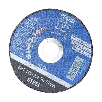 Disco de Corte 115 PFERD Para Ferro, EHT 115 - 2.4 SG Steel