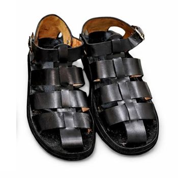 Sandália SANDAZE MAGNUM, Preto e Castanho