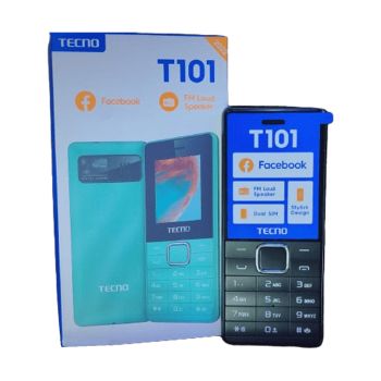 Bombinha Tecno T101 Dual SIM, Preto