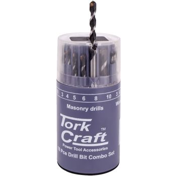 Jogo de Brocas M/F/P 3-10mm, 18 pcs