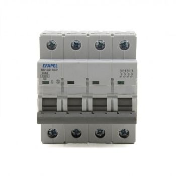 Disjuntor Efapel, 4x25a