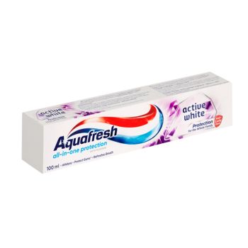 Pasta Dentífrica Aquafresh Active White, 100 ml 