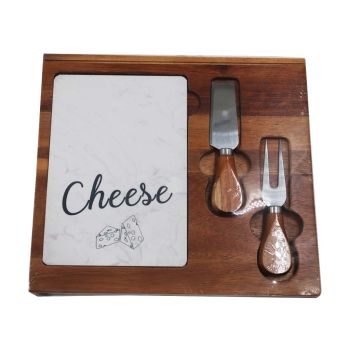 Tábua de Madeira Rectangular Micasa MFB-068, 3 un