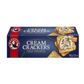 Bolachas Bakers Cream Crackers, 200 g