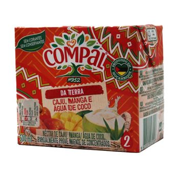 Compal Sumo Terra Caju Manga & Coco Pct. 500ml - Krolyc