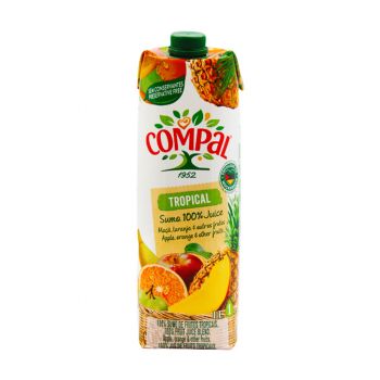 Sumo Compal Fresh Frutos Tropicais, 1 L