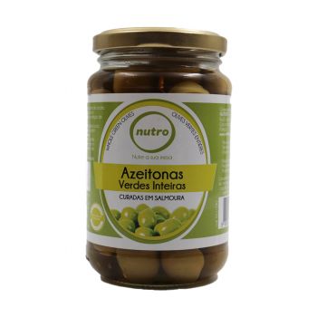 Azeitonas Verdes Inteiras Nutro, 350 g