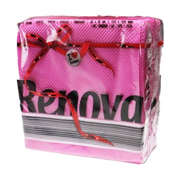 Guardanapos Renova Tipo-E Rosa 30 x 32, 70 un