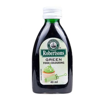Corante Alimentar Verde Robertson's, 40 ml