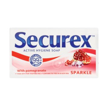 Sabonete Securex Sparkle, 175 g