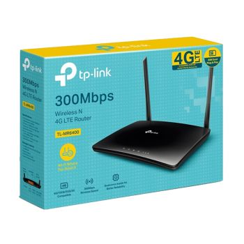 TP-Link 4G LTE Router TL_MR6400, Preto