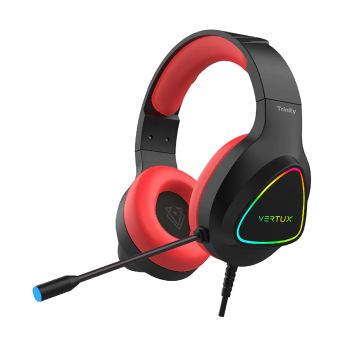 Headphones Fio Vertux Trinity Jogos, Preto