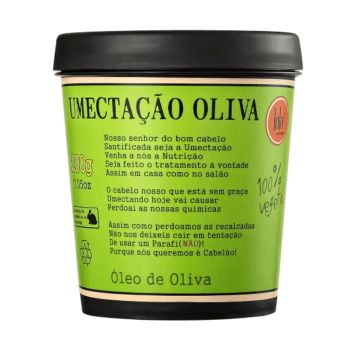 Umectação Oliva Deep Nourishing Lola Cosmetics Cabelos Ressecados E Detonados, 200g