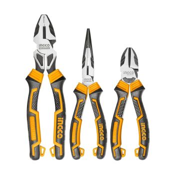 Conjunto de Alicates INGCO HKHLPS2832, 3 Peças