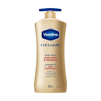 Loção Corporal Vaseline Cera‑Glow EvenTone & Moisture, 625ml