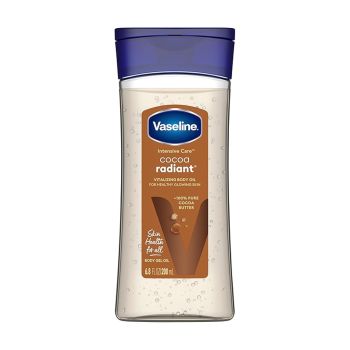 Óleo Corporal Vaseline Cocoa Radiant com Manteiga de Cacau, 200ml
