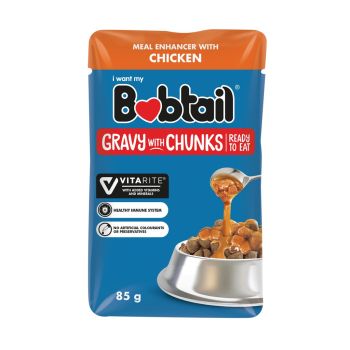 Molho para Ração de Cães Bobtail Chicken, 85 g