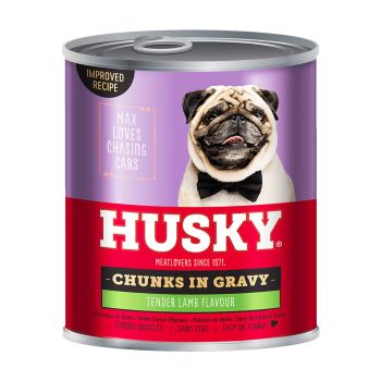 Comida para Cães Husky Tender Lambs, 385 g