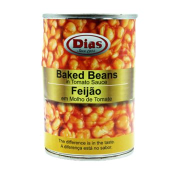 Feijão Cozido em Molho de Tomate Dias, 410 g