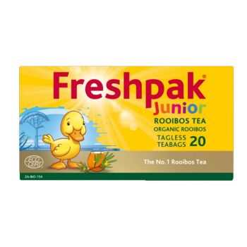 Chá Freshpak Rooibois Junior Orgânico, 20 un