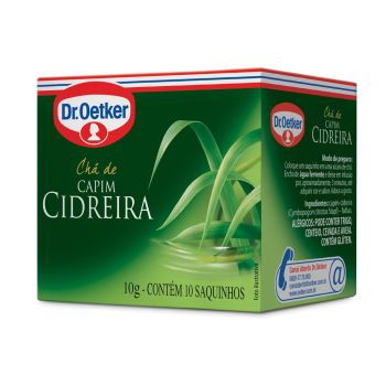 Chá de Cidreira Dr. Oetker, 10 un