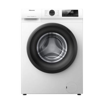 Máquina Lavar Roupa Hisense 8Kg Front Loading A+++ Steam Wash, White 