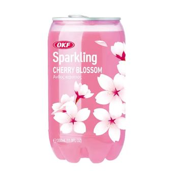Água com Gás OKF Cherry Blossom, 350 ml