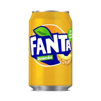 Refrigerante Fanta Ananás Lata, 330ml