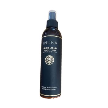 Spray Hidratante Natural Inuka Mohlolo para Cabelos e Tranças, 250ml