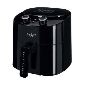Fritadeira Sem Óleo SMART Air Fryer 4.3L 1500W Manual, Preto