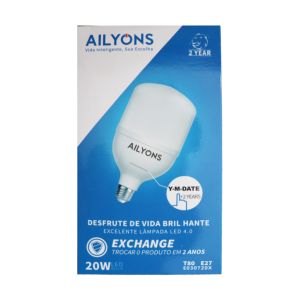Lâmpada Ailyons, 20W